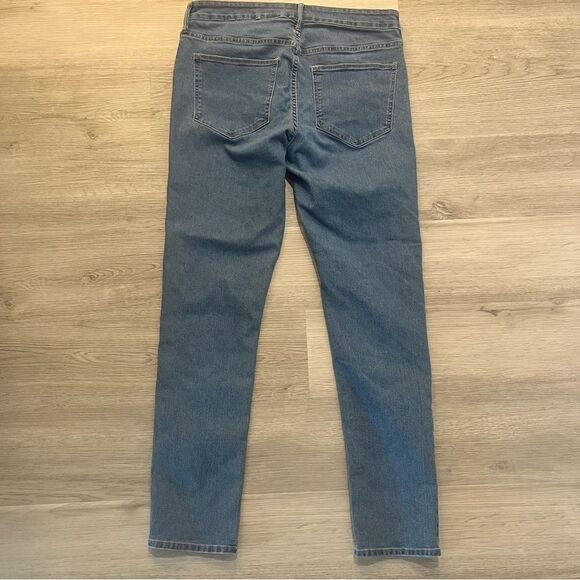 H&M Light Blue Skinny Ankle Jeans Size 33 - Picture 4 of 7